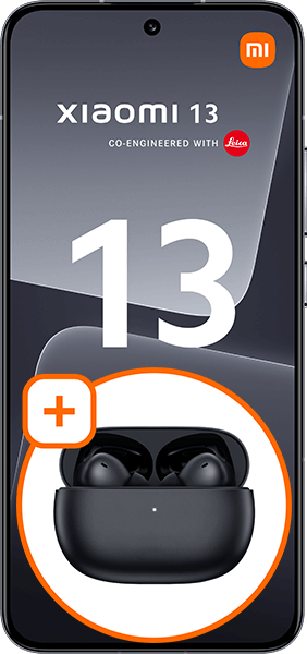 Xiaomi 13 Black + Xiaomi Redmi Buds 4 Pro Midnight Black