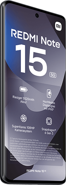 Xiaomi REDMI Note 15 5G 128GB Black #4