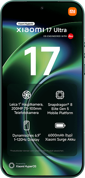 Xiaomi 17 Ultra 512GB Starlit Green