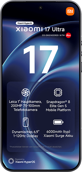 Xiaomi 17 Ultra 512GB Black