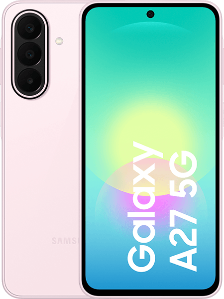 sim.de Allnet Flat 10 + 30 GB + Samsung Galaxy A27 5G 128GB Light Pink - 19,99 EUR monatlich