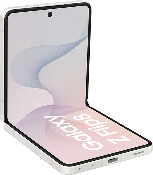 sim.de Allnet Flat 40 + 10 GB + Samsung Galaxy Z Flip8 256GB Cream - 53,99 EUR monatlich