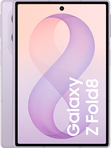 sim.de Allnet Flat 5 + 20 GB + Samsung Galaxy Z Fold8 256GB Lavender - 52,99 EUR monatlich