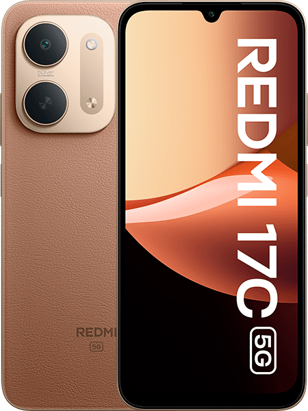 sim.de Allnet Flat 5 + 20 GB + Xiaomi Redmi 17C 5G 128GB Brown - 9,99 EUR monatlich