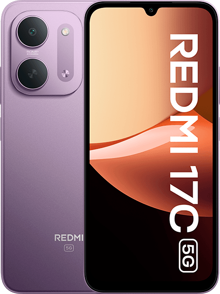 sim.de Allnet Flat 5 + 20 GB + Xiaomi Redmi 17C 5G 128GB Purple - 9,99 EUR monatlich