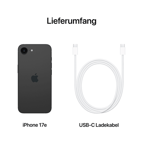 Apple iPhone 17e 256GB Schwarz #4