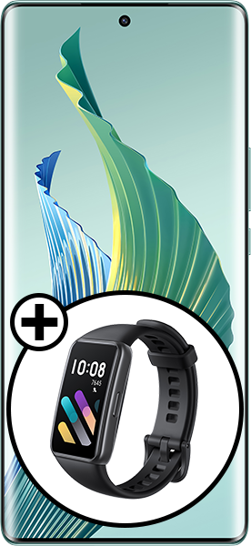 HONOR Magic5 Lite 5G Midnight Black + HONOR Band 7 Meteorite Black